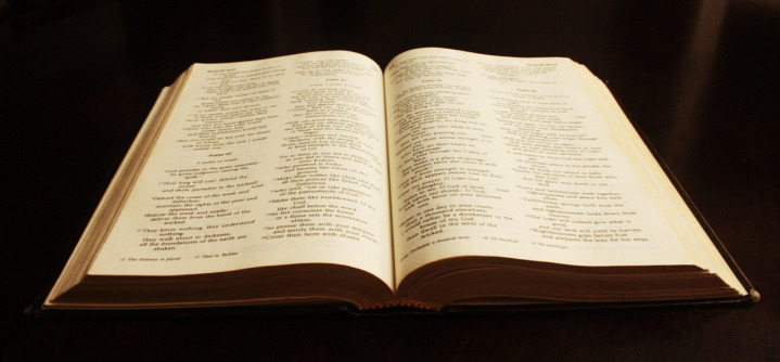 bible study small group table