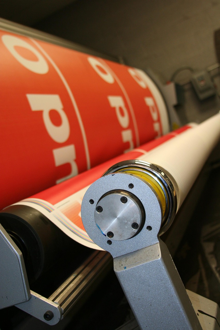 printing press magazine production